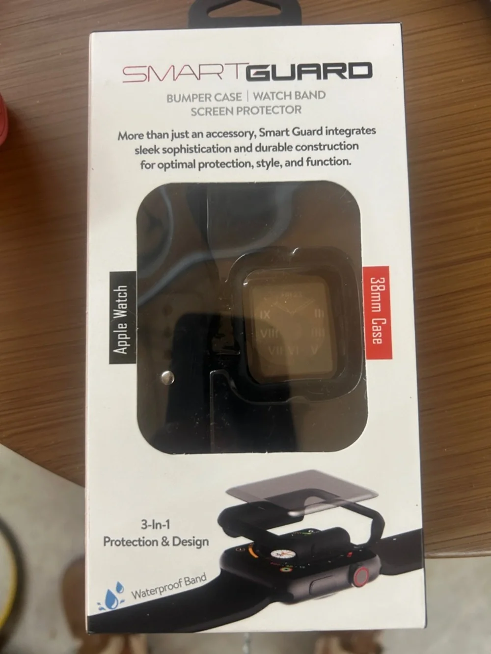 Matte Black Apple Watch 38mm Case & Band